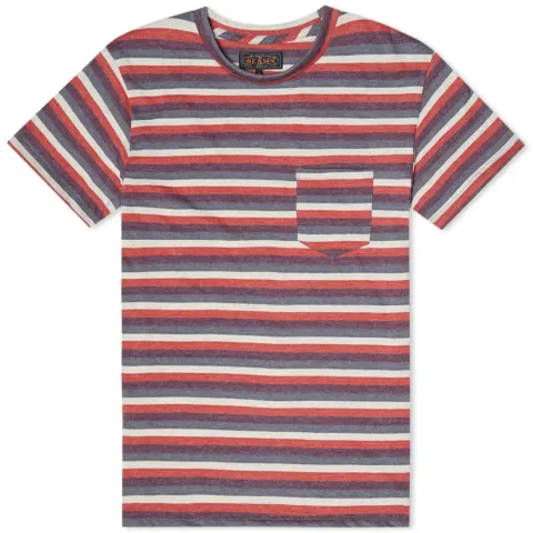 USA Stripe Border Tee