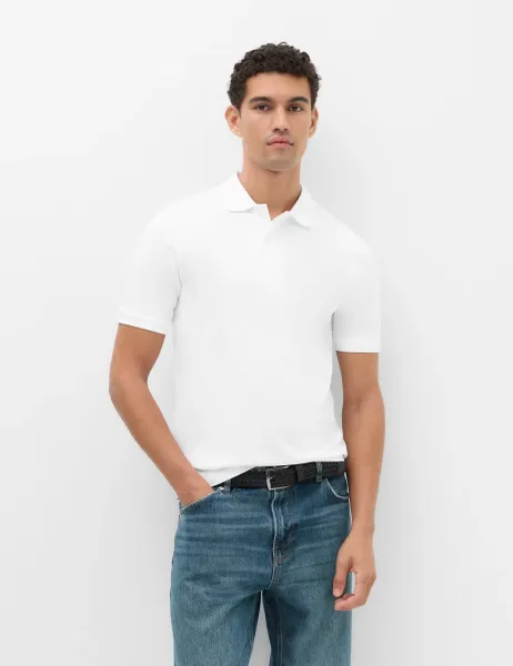 Marks & Spencer 5 Pack Cotton Rich Polo Shirts White
