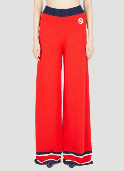 Colour Block Knit Pants