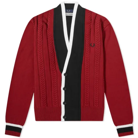 x Casely Hayford Cable Knit Cardigan