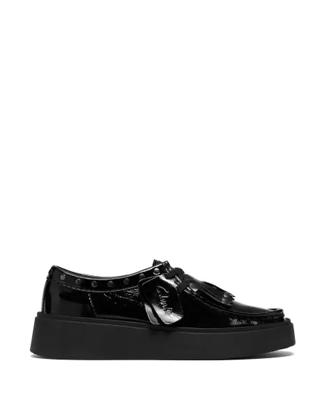 Clarks Leather Walking Shoes Black