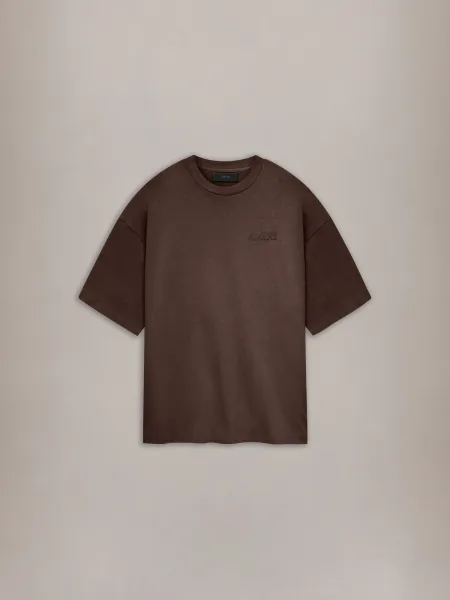 OVERSIZED TEE - WALNUT BROWN