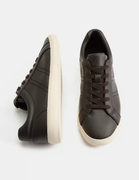 Marks & Spencer Cupsole Trainers Brown