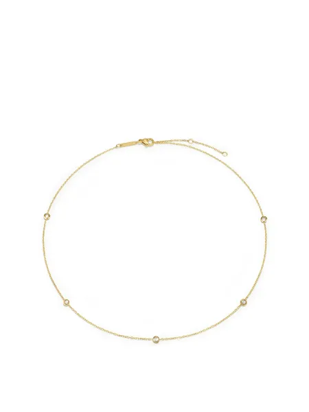 D. Louise Multi Stone Chain Necklace