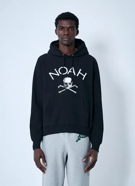 Logo Motif Hooded Sweatshirt