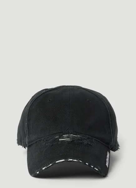 Distressed Brim Baseball Cap