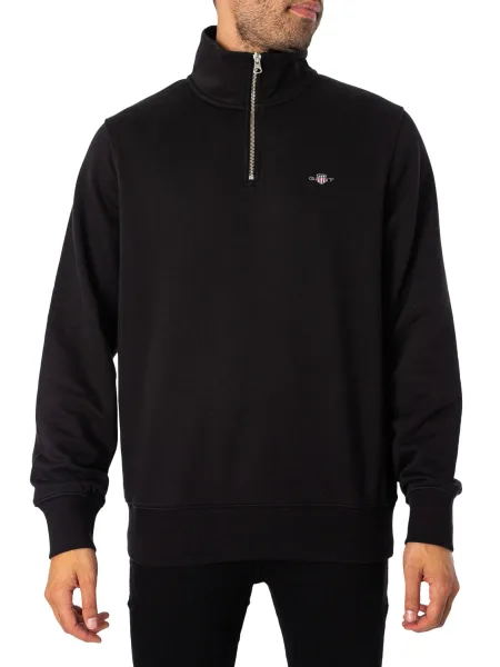 Gant Regular Shield 1/4 Zip Sweatshirt