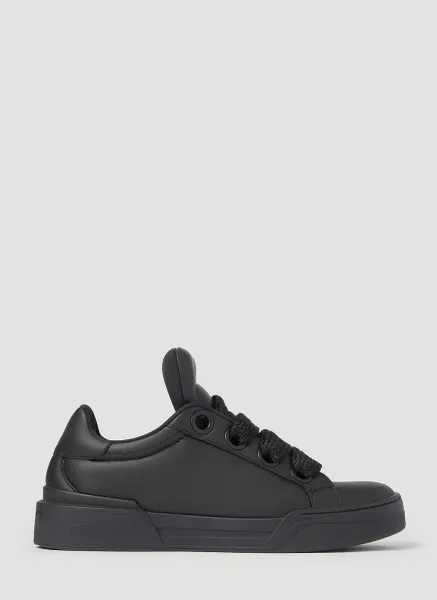 Nappa Leather Mega Skate Sneakers