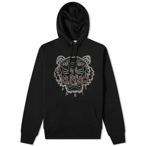 Tiger Embroidered Skate Hoodie