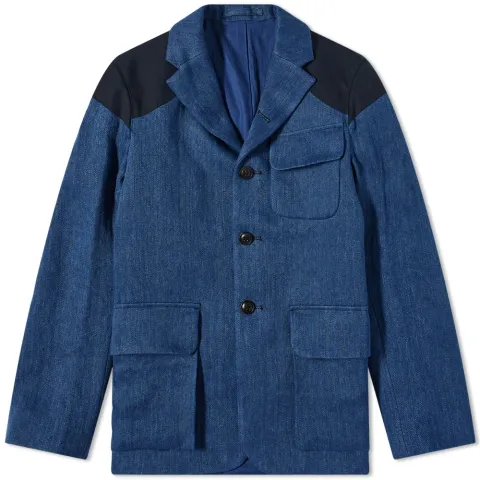 Herringbone Linen Mallory Jacket