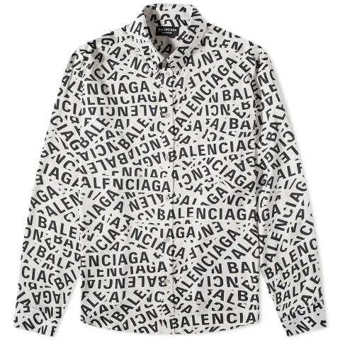 All Over Logo Print Shirt