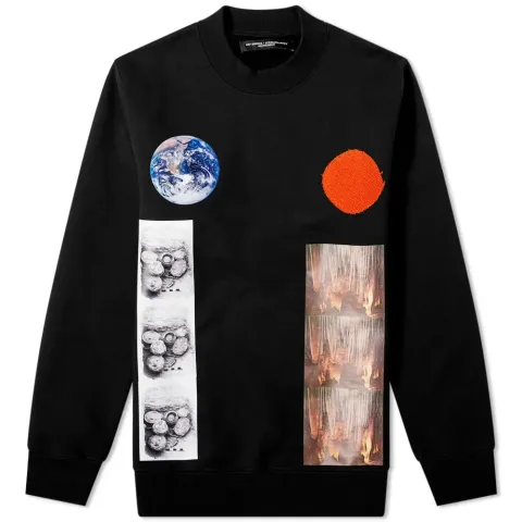 Multi Patch Crew Sweat