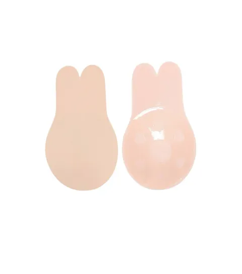 Women's Tan Stick On Rabbit Lift Nipple Covers