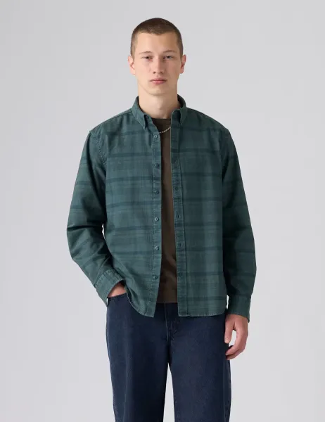 Levi's Levi's Regular Fit Pure Cotton Checked Shirt Blue Mix