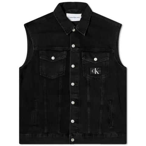 Oversized Denim Vest