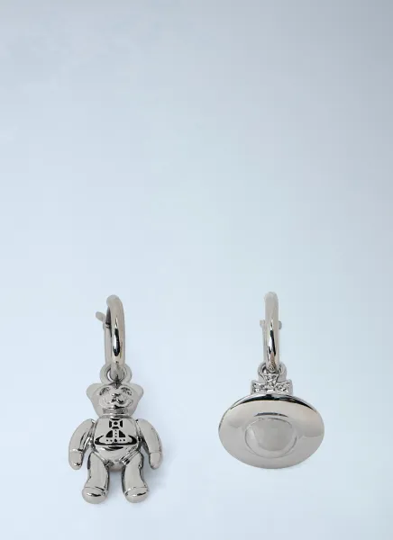 Vivienne Westwood Ruby Small Hoop Earrings