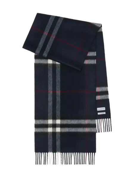 cashmere scarf Ink blue