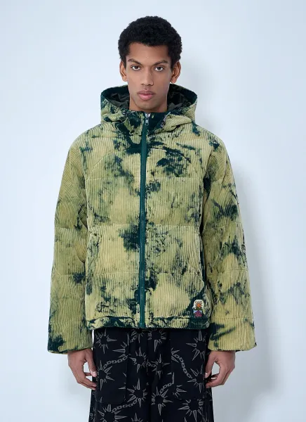 Hooded Corduroy Jacket
