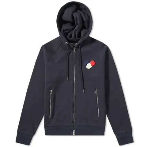 Triple Logo Zip Hoody