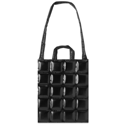 Comme des Garcons Black Patchwork Shoulder Bag