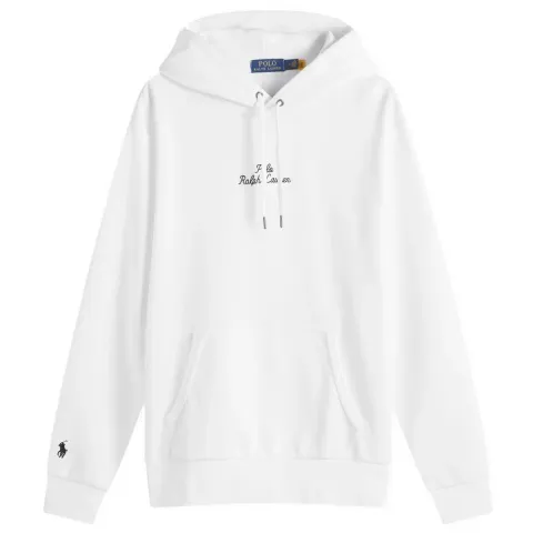Chain Stitch Logo Hoodie