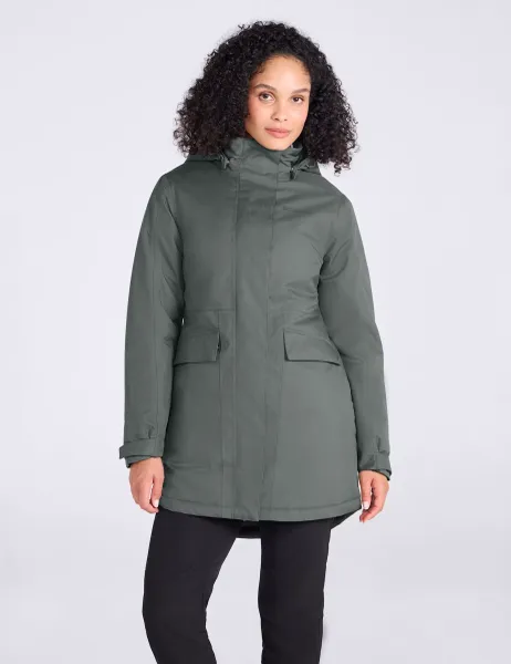 Mountain Warehouse Rain On Womens Waterproof Padded Jacket Khaki