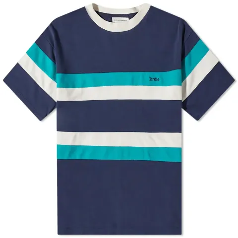 Drôle de Monsieur Bold Stripe T-Shirt