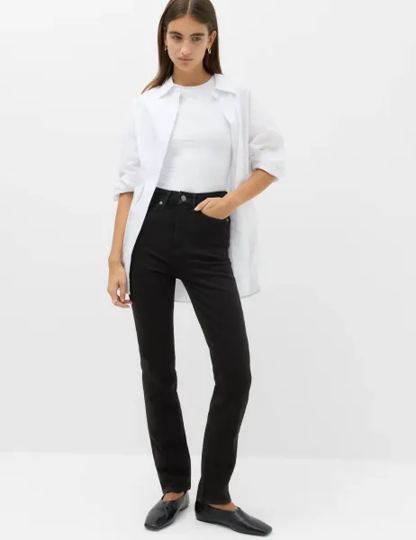 Marks & Spencer Sienna Sculpt High Waisted Jeans Black