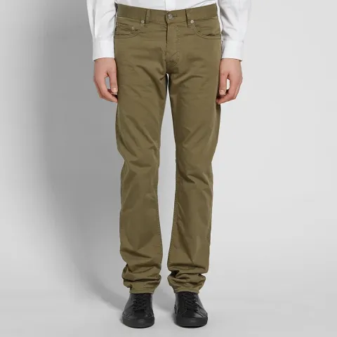 Garment Dyed Slim Chino