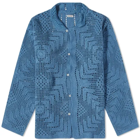 Overdye Crochet Shirt