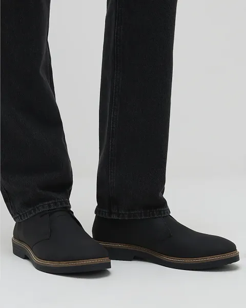 River Island Black Desert Boots