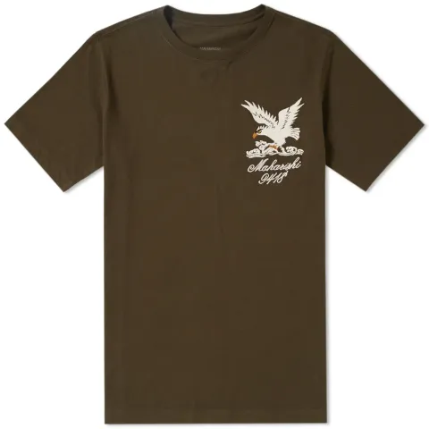 Stencil Eagle Crew Neck Tee