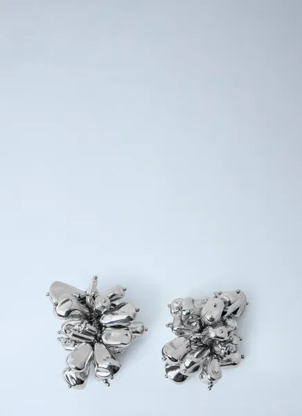 Sculptural Metal Earrings