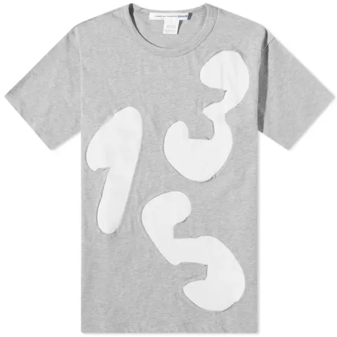Cut & Sew Letter T-Shirt