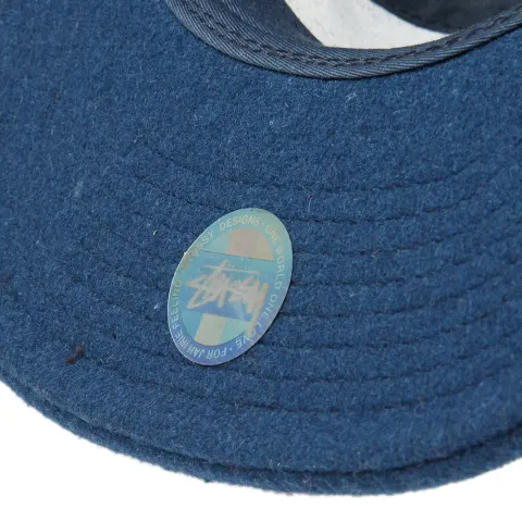 Smooth Stock Melton Snapback Cap
