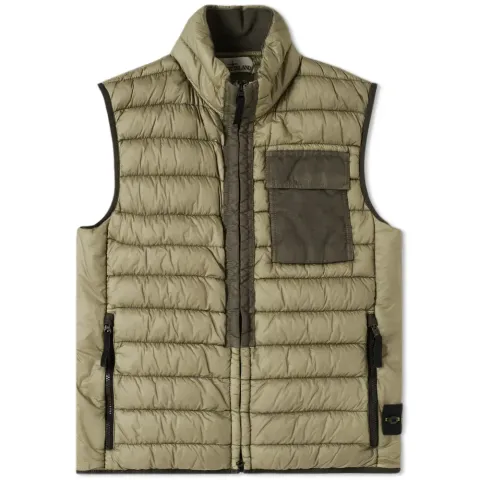 Garment Dyed Down Filled Gilet