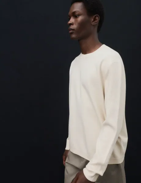 Autograph Relaxed Crew Neck Jumper Light Natural
