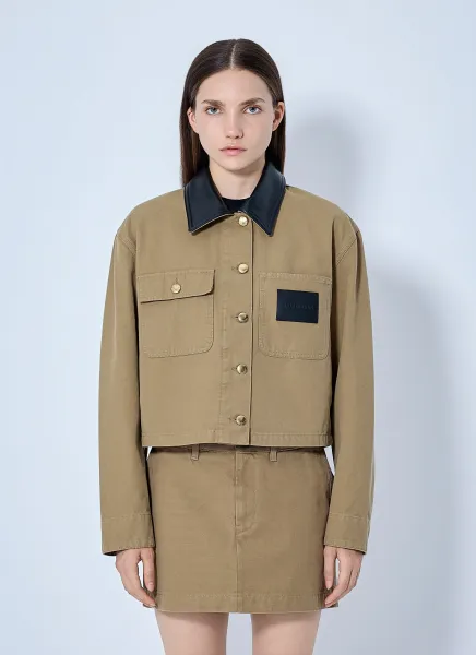 Balenciaga Cropped Workwear Jacket
