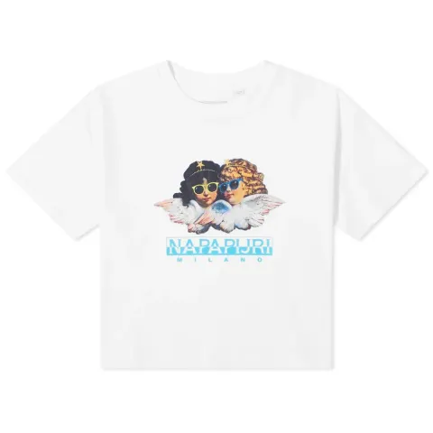 x Fiorucci Logo Crop T-Shirt