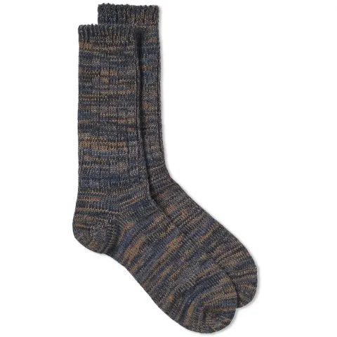 5 Colour Mix Crew Socks