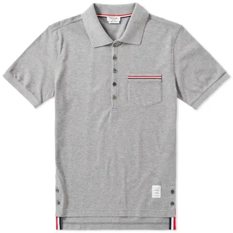 Mercerised Pique Pocket Polo