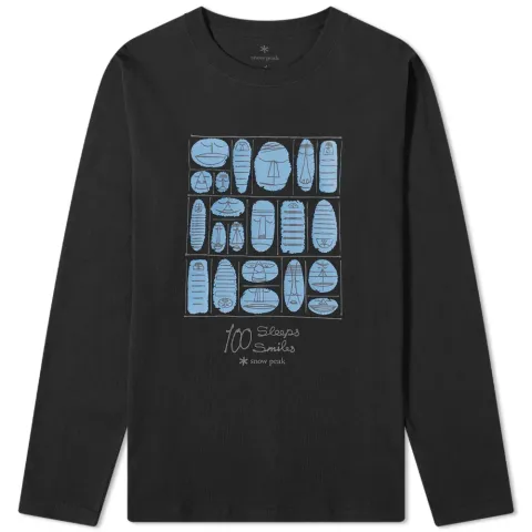 Long Sleeve 100 Sleep 100 Smile T-Shirt