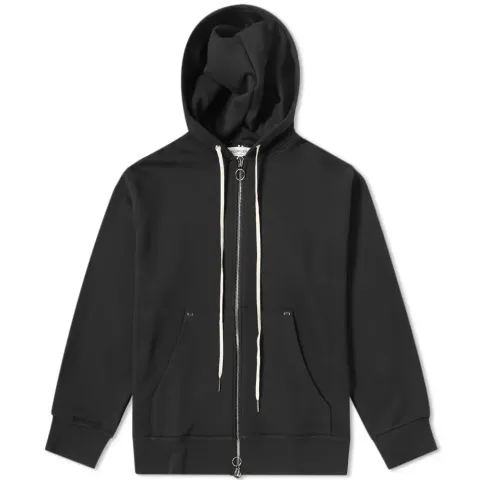 Front & Back Zip Hoody