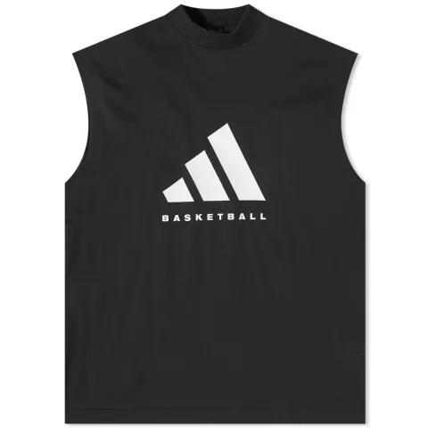 Basketball Sleeveless Logo T-Shirt
