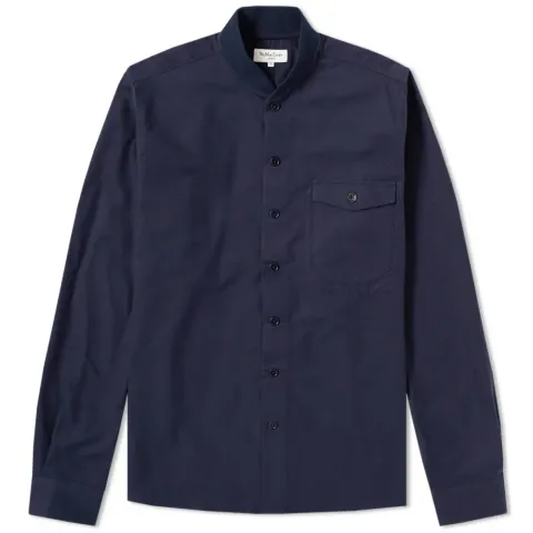 Delinquent Rib Collar Shirt