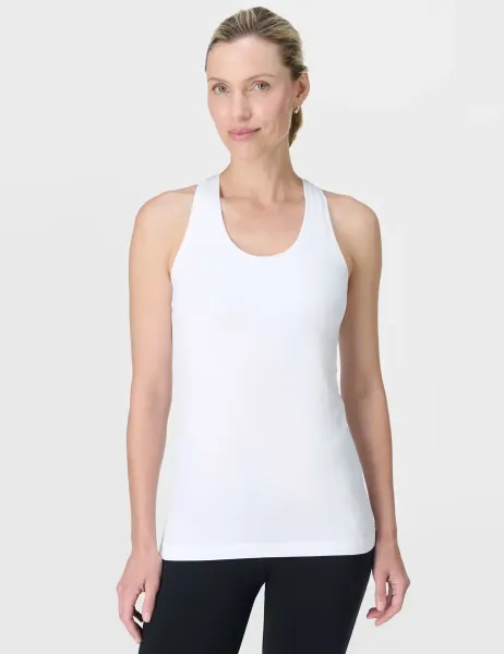 Sweaty Betty Athlete Seamless Workout Vest Top White