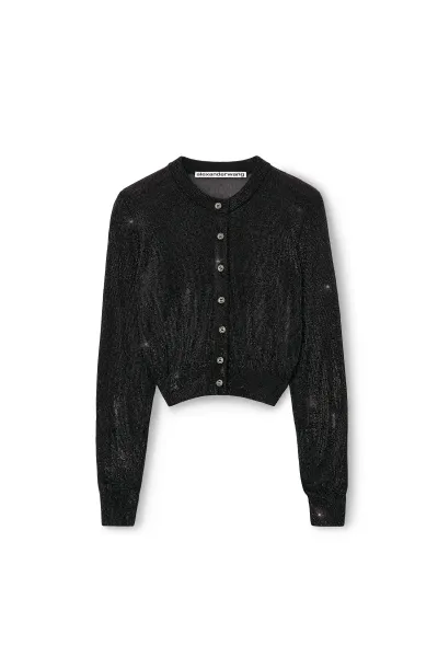 CRYSTAL HOTFIX CARDIGAN