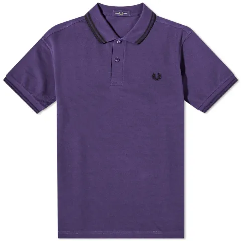 Authentic Slim Fit Twin Tipped Polo