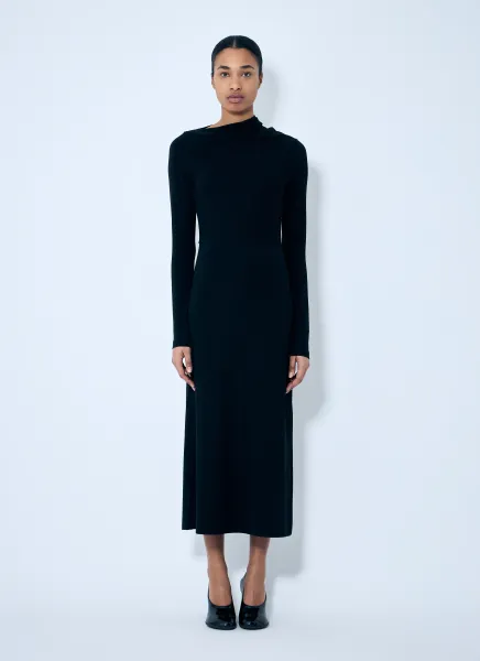 Draped Jersey Dress