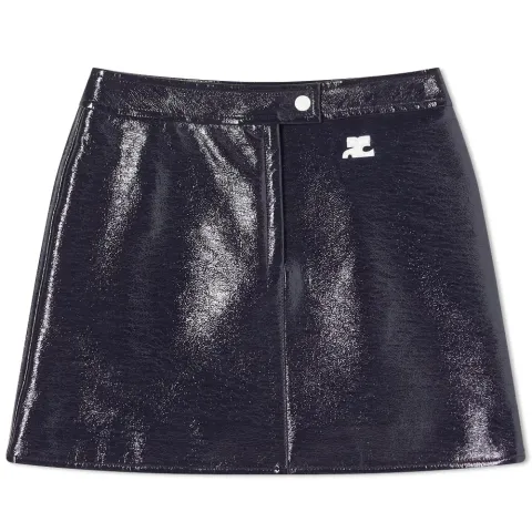 Vinyl Mini Skirt